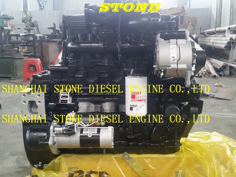 Cummins QSB4.5-C160 Construction Engine,Shanghai stone diesel